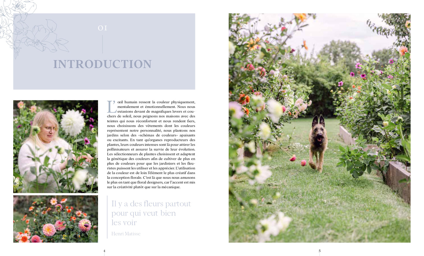 Le Cercle Chromatique Floral
