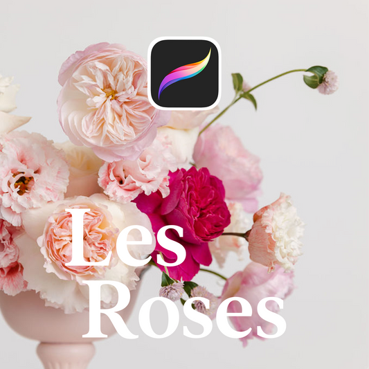 Floral Pack Procreate – Les Roses
