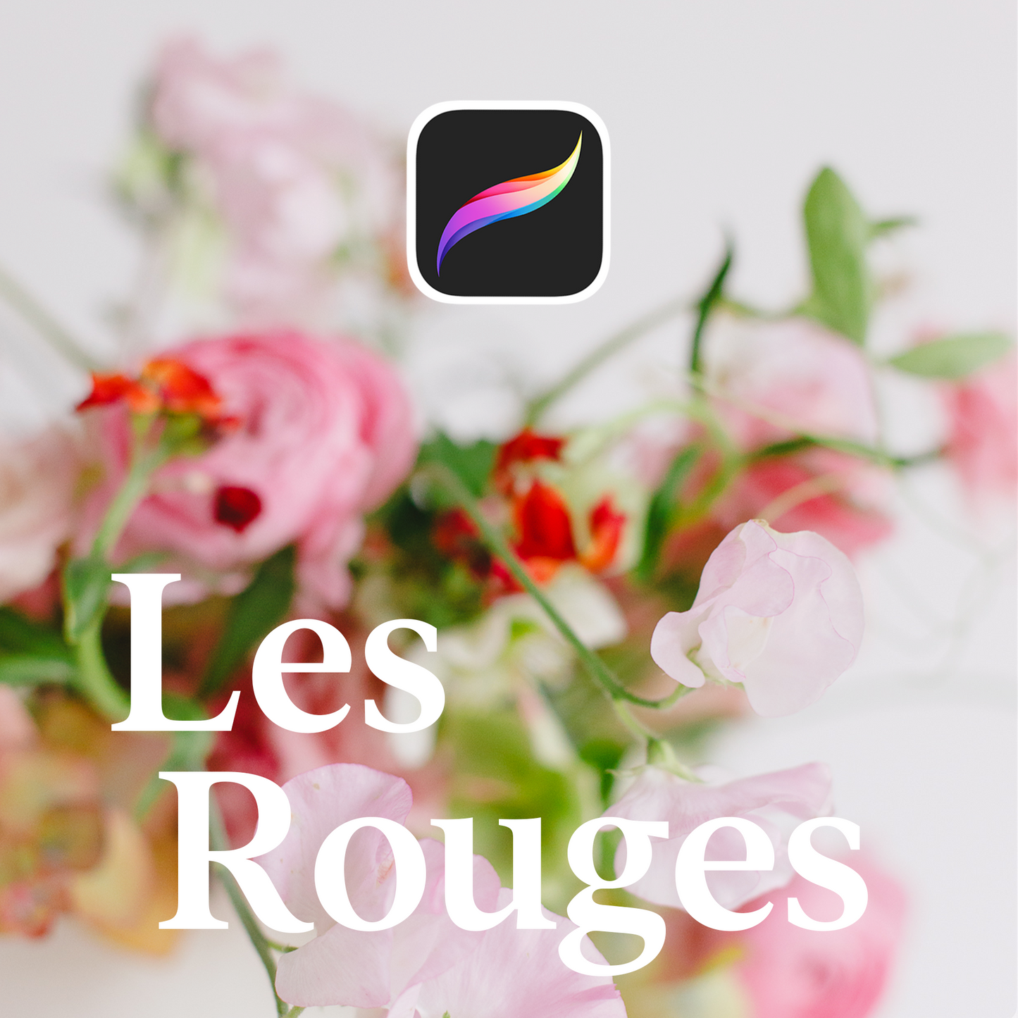 Floral Pack Procreate – Les Rouges